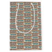 Geboren in 1981 middelgrote cadeautas (Voorkant)