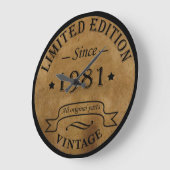 Geboren in 1981 op  verjaardag grote klok (Hoek)