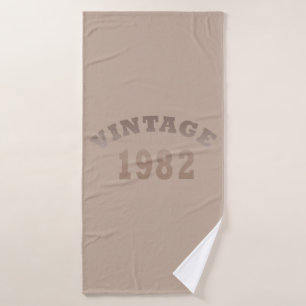 Geboren in 1982 op verjaardag badhanddoek