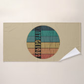 Geboren in 1982 op verjaardag badhanddoek (Badhanddoek)