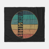 Geboren in 1982 op verjaardag fleece deken (Voorkant (Horizontaal))