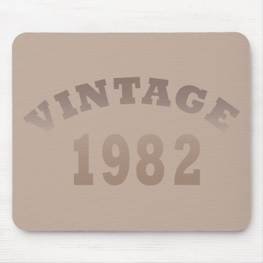 Geboren in 1982 op verjaardag muismat (Voorkant)