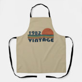 Geboren in 1982  verjaardagscadeau schort (Voorkant)