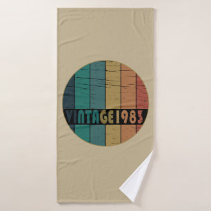 Geboren in 1983 op verjaardag badhanddoek
