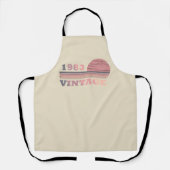 Geboren in 1983 verjaardagscadeau schort (Voorkant)