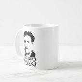 Geboren in 1984 (George Orwell) Koffiemok (Voorkant links)