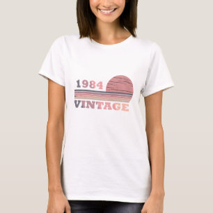 geboren in 1984 verjaardag t-shirt