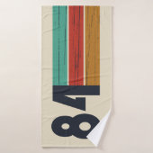 Geboren in 1984  verjaardagscadeau badhanddoek (Badhanddoek)