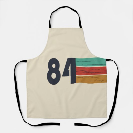 Geboren in 1984 verjaardagscadeau schort (Voorkant)