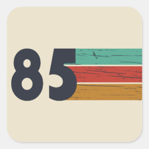 Geboren in 1985  40ste verjaardagscadeau vierkante sticker