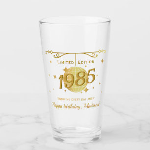 Geboren in 1985 40ste verjaardagsfeest drink barwa glas
