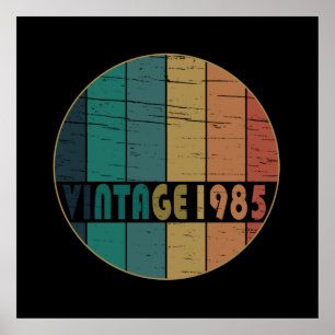 geboren in 1985  verjaardag poster