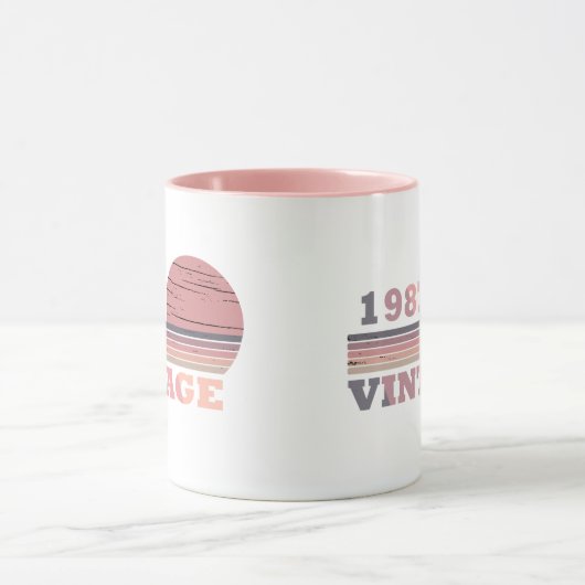 geboren in 1987  verjaardag mok (Midden)