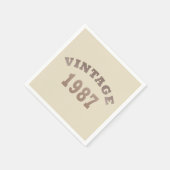 geboren in 1987  verjaardag servet (Hoek)