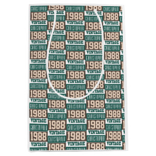 Geboren in 1988 met Christelijke naam Medium Cadeauzakje