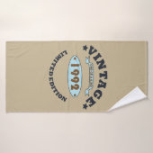 Geboren in 1992 verjaardagscadeau badhanddoek