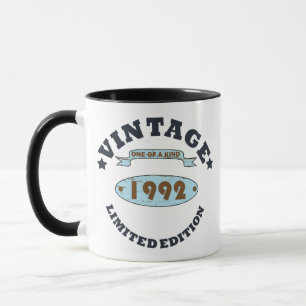 Geboren in 1992 verjaardagscadeau mok