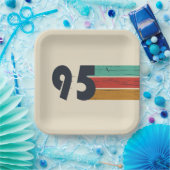 Geboren in 1995  30ste verjaardagscadeau papieren bordje (Feest)