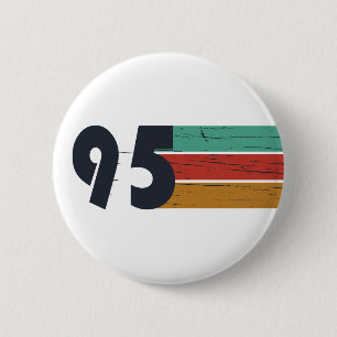 Geboren in 1995 30ste verjaardagscadeau ronde button 5,7 cm