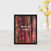 Geboren in 1999: 'Birthday'-feesten Kaart (Gele Bloem)