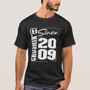 Geboren in 2009, Crushinu2019 Het sinds 2009 Varsi T-shirt
