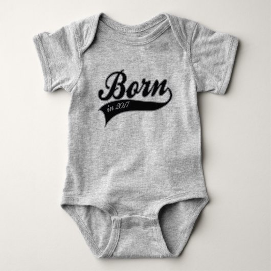Geboren in 2017 romper (Voorkant)