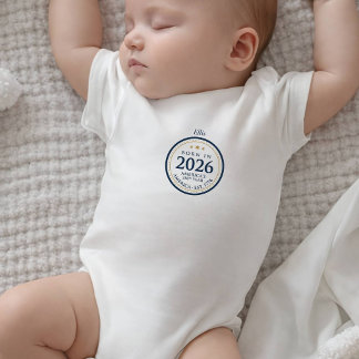 Geboren in 2026 Amerika 250e Verjaardag Romper