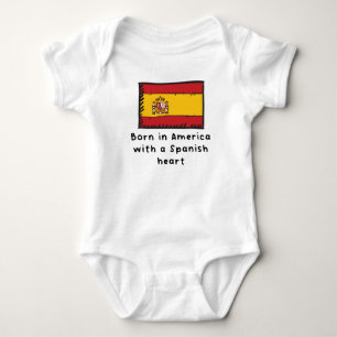 Geboren in Amerika met een Spaanse hartstilstand; Romper