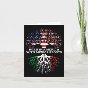 Geboren in Amerika met Mexicaanse roots Kaart