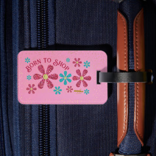 Geboren in Bagagelabels in winkels