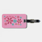 Geboren in Bagagelabels in winkels (Achterkant horizontaal)