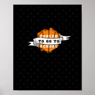 Geboren in Basketball gedwongen naar school te gaa Poster