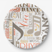 Geboren in Dance Brown ID277 Papieren Bordje (Voorkant)