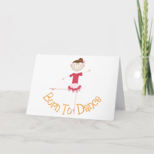 Geboren in Dance Kaart