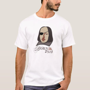 Geboren in de bard t-shirt