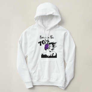 Geboren in de jaren '70 hoodie