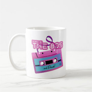 Geboren in de jaren 80 en trots Cassettebandje Koffiemok