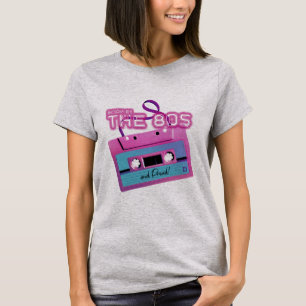 Geboren in de jaren 80 Retro Cassettebandje T-shirt