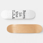Geboren in de VS Skateboard (Horizontaal)