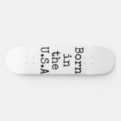 Geboren in de VS Skateboard (Horizontaal)