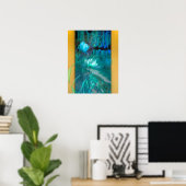Geboren in Dragonfly Poster (Thuiskantoor)