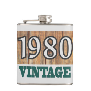 Geboren in een kolf van 1980 heupfles