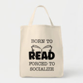 Geboren in "Forced" om Canvas tas te socialiseren (Voorkant)