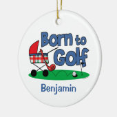 Geboren in Golf Keepomwille Ornament (Links)