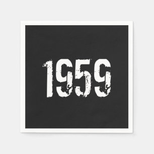 Geboren in het jaar 1959 servet