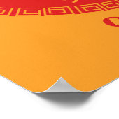 Geboren in het jaar van de Hond - Chinese Zodiac Poster (Hoek)