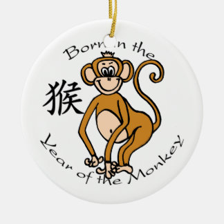 Geboren in het Jaar van de Monkey Ornament
