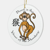 Geboren in het Jaar van de Monkey Ornament (Links)