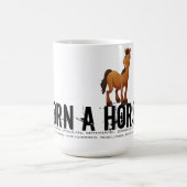 Geboren in het jaar van de paarden koffiemok (Center)