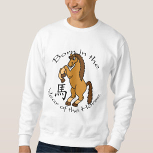 Geboren in het jaar van de paarden trui